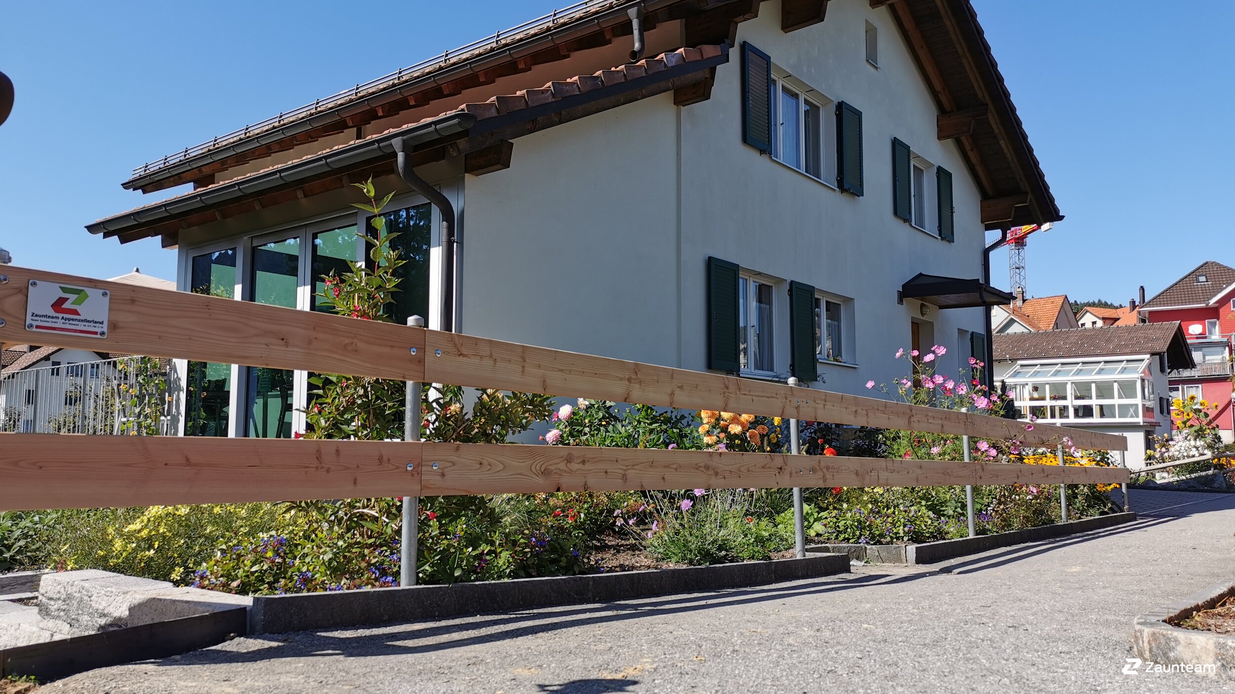 Ranchzaun aus dem 2019 in 9413 Oberegg Schweiz von Zaunteam Appenzellerland.
