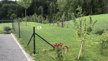 Diagonalgeflecht aus dem 2018 in 9413 Oberegg Schweiz von Zaunteam Appenzellerland.