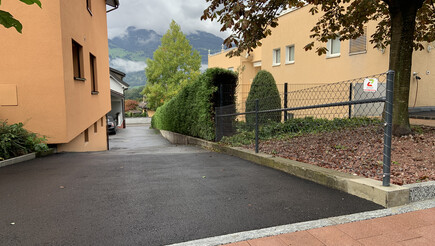 Diagonalgeflecht aus dem 2019 in 9490 Vaduz Schweiz von Zaunteam Heidiland.