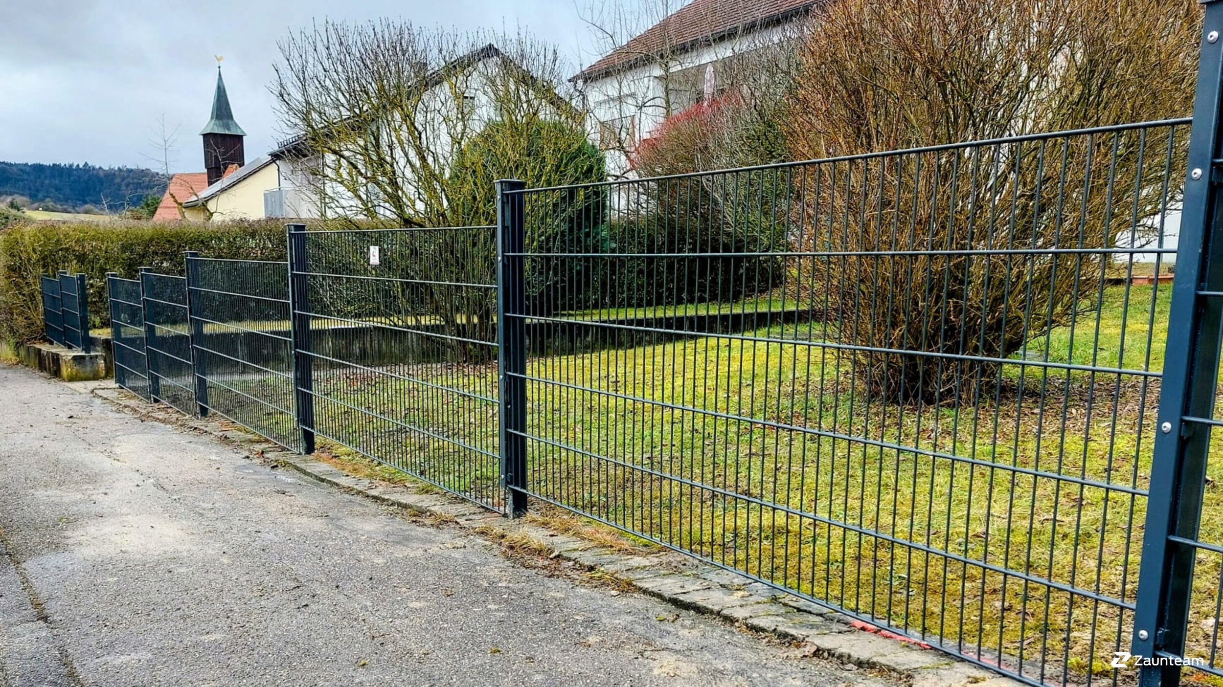 Doppelstabmattenzaun aus dem 2026 in 74405 Gaildorf Deutschland von Zaunteam Schwäbisch Hall.