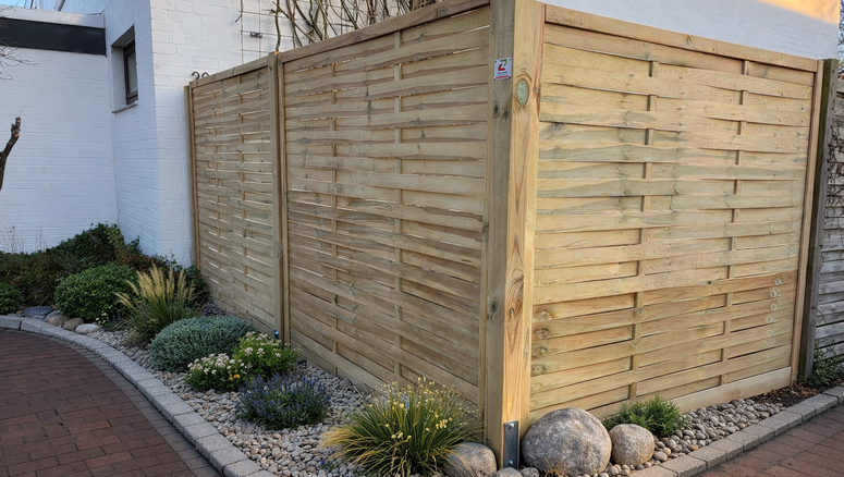 Holz Sichtschutz aus dem 2025 in 24159 Kiel Deutschland von Zaunteam Kiel.