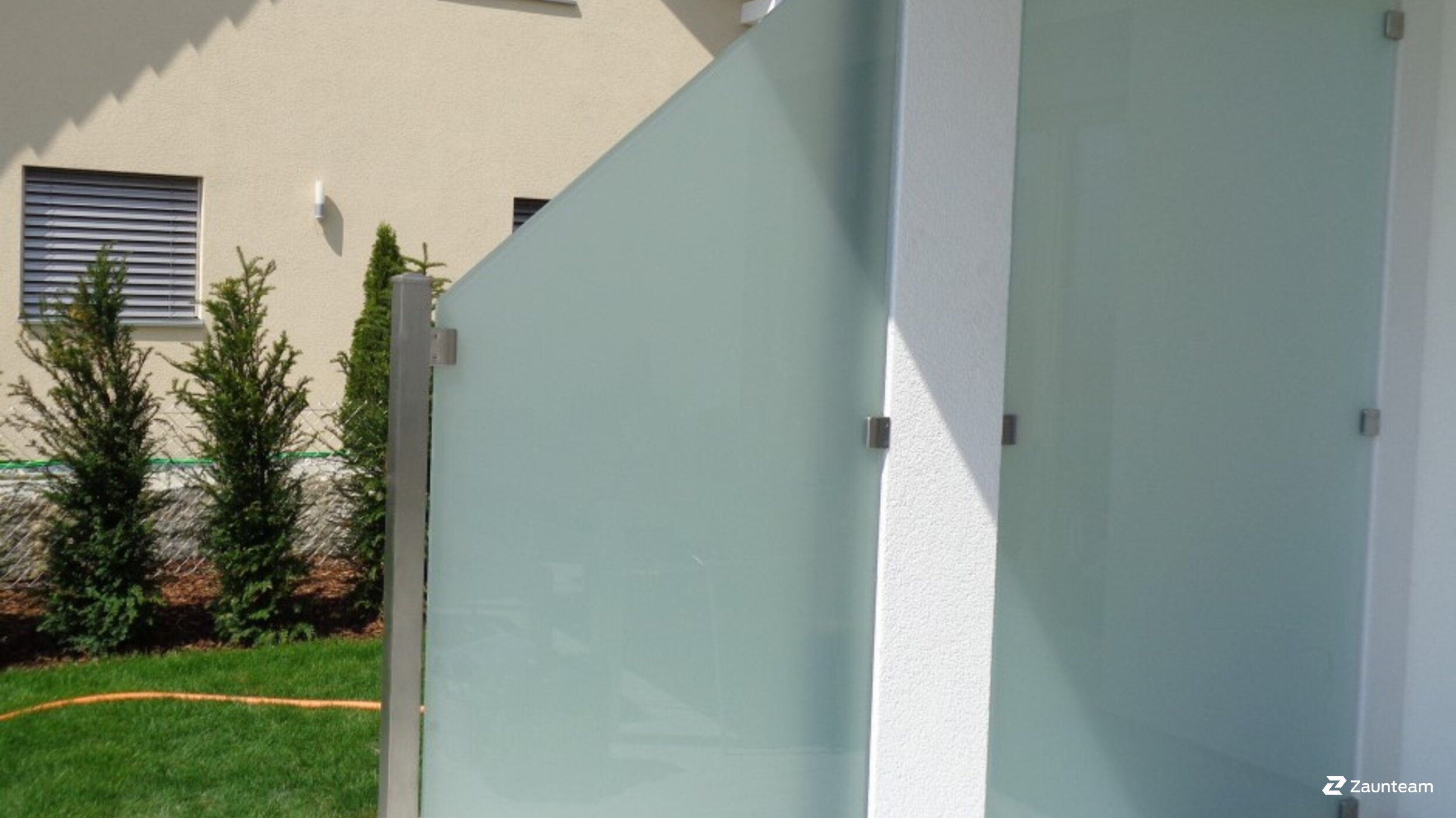 Glas Sichtschutz aus dem 2017 in 4704 Wolfisberg Schweiz von Zaunteam Mittelland GmbH.