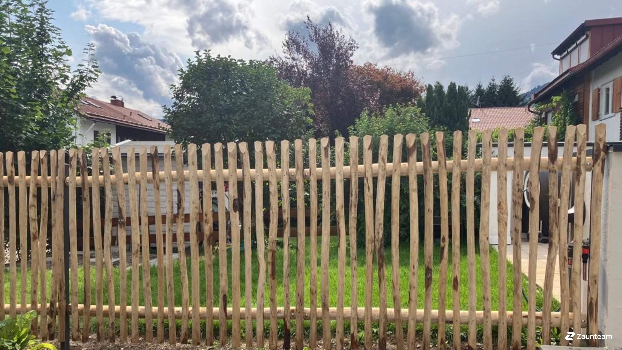 Naturzaun Aus Sten Bauen